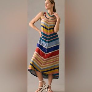 Anthropology Saturday Sunday Chevron dress